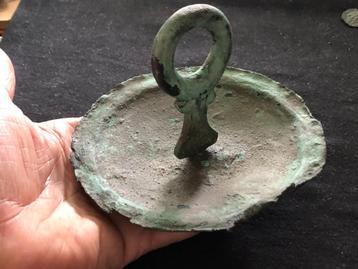 Romeinse Bodemvondst ZELDZAAM brons artefact compleet. beschikbaar voor biedingen