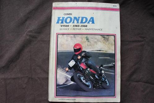 Honda VT500 1983 - 1985 werkplaatsboek service manual, Motoren, Handleidingen en Instructieboekjes, Honda, Ophalen of Verzenden