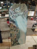 Gustav klimt canvas schilderij, Ophalen