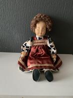 Antieke Handgemaakte Pop - +/- 45cm - 65 Jaar Oud, Ophalen of Verzenden