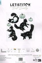 Cado letistitch borduurpakket  cat constellation  8817, Ophalen of Verzenden, Nieuw, Handborduren, Borduurpakket
