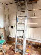 3 delige ladder , max 6.87, Doe-het-zelf en Verbouw, Ladders en Trappen, Ophalen of Verzenden, Gebruikt, 4 meter of meer