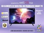 KB ELEMENTS 32 INCH FULL HD SMART TV, Audio, Tv en Foto, Nieuw, Overige merken, Full HD (1080p), Smart TV