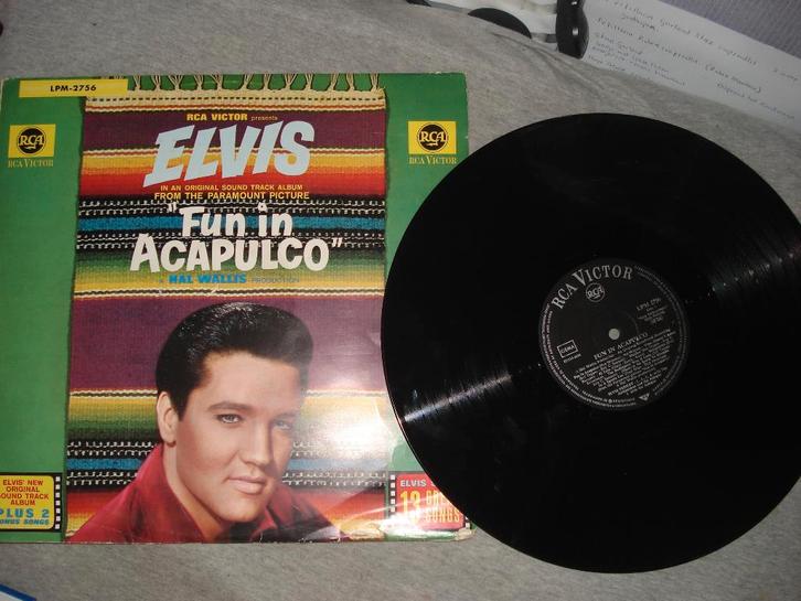 Muziek op Lp's (vinyl) Elvis Fun in Acapulco, Cd's en Dvd's, Vinyl | Rock, Zo goed als nieuw, Rock-'n-Roll, 12 inch, Ophalen of Verzenden