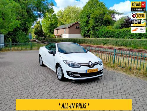 Renault Mégane Coupé-Cabriolet 1.2 TCe Privilège parelmoe, Auto's, Renault, Bedrijf, Te koop, Mégane, ABS, Airbags, Airconditioning