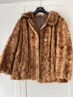 Bruine bontjas kort model, Kleding | Dames, Jassen | Winter, Ophalen of Verzenden, Gedragen, Maat 38/40 (M)