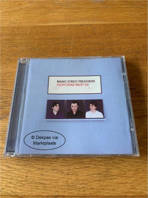 Cd Manic Street Preachers - Everything Must Go, Cd's en Dvd's, Cd's | Rock, Alternative, Ophalen of Verzenden