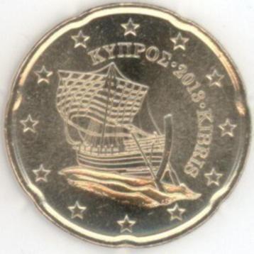 20 Eurocent Cyprus 2013 - Zeilschip <Kyrenia> - UNC beschikbaar voor biedingen