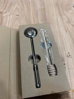 Theeset van honinglepel en thee-infuser, Ophalen of Verzenden, Nieuw, Rvs of Chroom, Bestekset