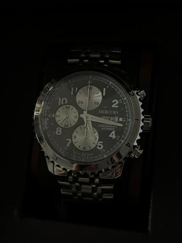 Swiss Made Mercury Chronograaf – ETA Valjoux 7750 – NIEUW beschikbaar voor biedingen