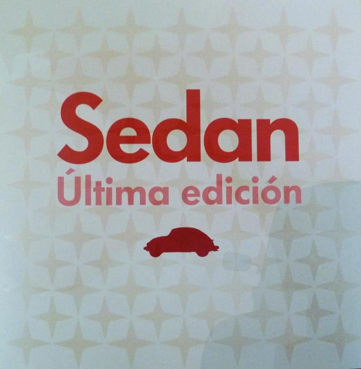 Folder VOLKSWAGEN Ultima Edición 2003 Kever, Boeken, Auto's | Folders en Tijdschriften, Nieuw, Volkswagen, Ophalen of Verzenden