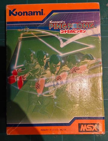 MSX Konami's Pingpong RC731 - Konami beschikbaar voor biedingen