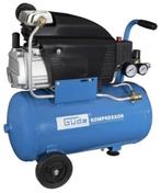 Gude 231/10/24 Oliegesmeerde compressor/10 Bar/24 Literketel, Ophalen, Nieuw