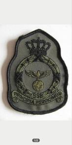 GEZOCHT KLU gvt mouwembleem vlb soesterberg, Verzamelen, Ophalen of Verzenden, Luchtmacht, Nederland, Embleem of Badge