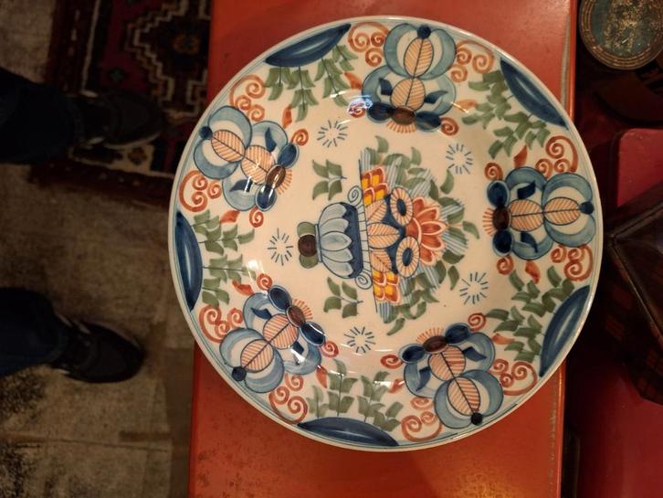 Makkum Aardewerk Bord, Antiek en Kunst, Antiek | Wandborden en Tegels, Ophalen of Verzenden