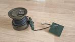 Hanglamp, gemaakt van een legerlamp, Ophalen of Verzenden, Gebruikt, Kunststof, Minder dan 50 cm