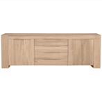 Goossens Quint dressoir Eikenhout, Ophalen, Eikenhout, Zo goed als nieuw, 200 cm of meer