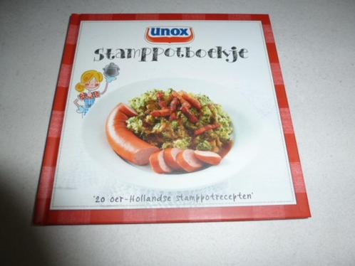 NIEUW boek UNOX STAMPPOTBOEKJE met 20 recepten, Boeken, Kookboeken, Nieuw, Ophalen of Verzenden