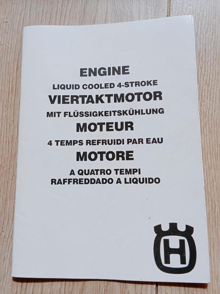 Instructie boekjes Husqvarna 4takt TE  350cc TE-TC 510cc, Motoren, Handleidingen en Instructieboekjes, Overige merken, Ophalen