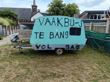 Festival caravan bijv. Zwarte Cross, speelhuis goedkoop beschikbaar voor biedingen