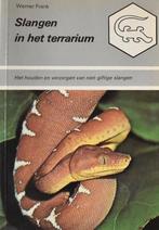Frank: Slangen in het terrarium, Ophalen of Verzenden, Zo goed als nieuw, Reptielen of Amfibieën