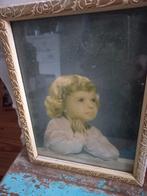 Oude afbeelding biddend Meisje, Antiek en Kunst, Ophalen of Verzenden