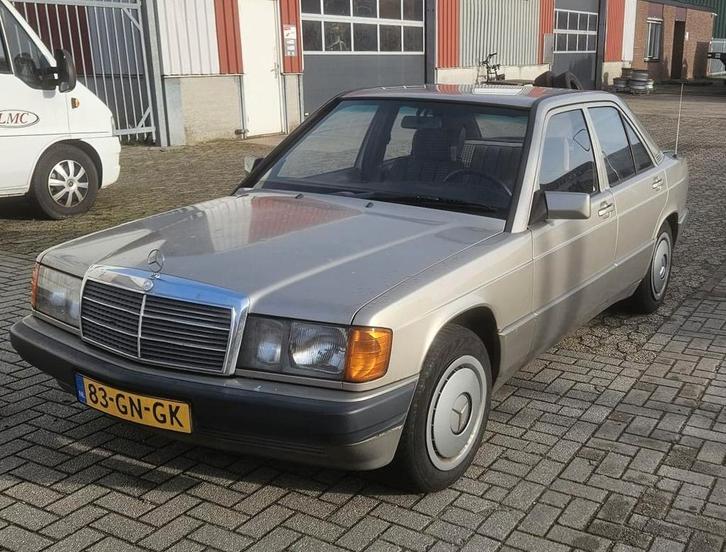 Mercedes-Benz 190-Serie 1.8 E U9 1992 Beige, Auto's, Mercedes-Benz, Particulier, 190-Serie, Benzine, Sedan, Handgeschakeld, Geïmporteerd