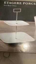 Etagère Porcelaine - Nieuw Bone China, Huis en Inrichting, Ophalen, Nieuw