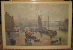 ==de vismarkt==Oskar Koch 1886-1914==doek 80 x 120 cm==, Ophalen