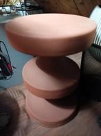 Bijzettafel, Huis en Inrichting, Tafels | Bijzettafels, Ophalen, Rond, Minder dan 55 cm, 45 tot 60 cm