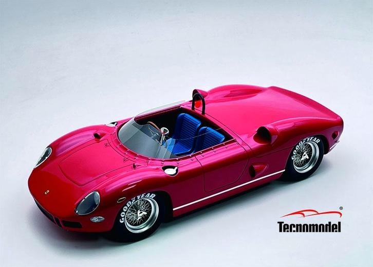 Ferrari 330P TM18310 van Tecnomodel PRE-ORDER, Hobby en Vrije tijd, Modelauto's | 1:18, Nieuw, Auto, Overige merken, Ophalen of Verzenden