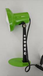 vintage groen metalen tafellampje bureaulamp retro jaren 70, Huis en Inrichting, Lampen | Tafellampen, Gebruikt, Vintage, Ophalen of Verzenden