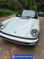 Porsche 911 SC Cabriolet | 1983 | Route 66 Auctions, Overige carrosserieën, Zwart, Bedrijf, Porsche