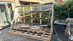 Pallet 2,5 meter lang 2 meter hoog x2, Tuin en Terras, Haardhout, Minder dan 3 m³, Ophalen, Overige houtsoorten