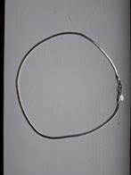 Zilverkleurige ketting Mkm Design - 40 cm, Met hanger, Ophalen of Verzenden, Zo goed als nieuw, Zilver