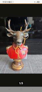 Borstbeeld hert met oogglas
10 x 9 x 20 cm, Ophalen of Verzenden