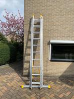 Professionele ladder, 3 x 10 (veilig werken), Doe-het-zelf en Verbouw, Ladders en Trappen, Ophalen, Zo goed als nieuw, Ladder