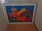 Modern schilderij, Antiek en Kunst, Kunst | Litho's en Zeefdrukken, Ophalen of Verzenden
