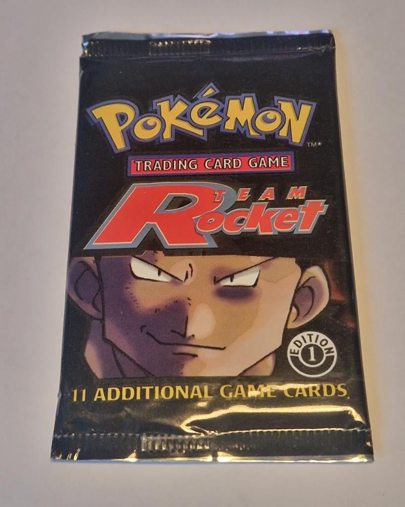 Pokemon - 1st edition - team rocket - booster pack, Verzenden, Nieuw, Booster, Foil