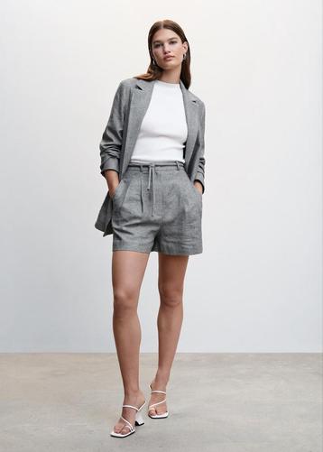 NIEUW! Mooie Linnenblend short van Mango maat 44! beschikbaar voor biedingen