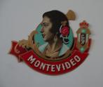 Sigaren Etiket    MONTEVIDEO, Verzamelen, Verzenden, Gebruikt, Luciferdoosjes of -merken