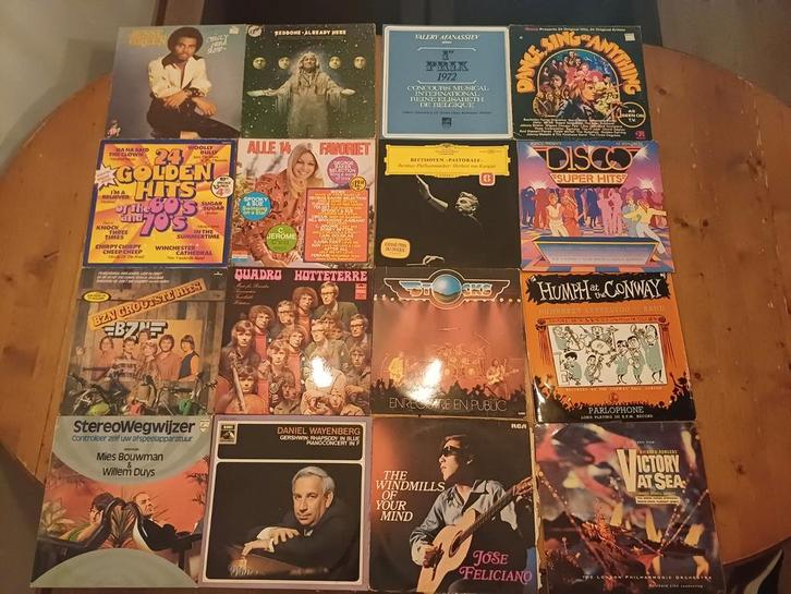 Grote LP Verzameling - 130+ Platen!, Cd's en Dvd's, Vinyl | Overige Vinyl, Gebruikt, 12 inch, Ophalen of Verzenden