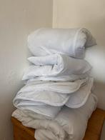2x beddengoed (2xkussen en 2 dekens), Ophalen of Verzenden, Gebruikt, Eenpersoons, Dekbedovertrek