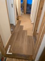 PVC click vloer in eiken hout  - 15,68m² Totaal, Ophalen, Kunststof, 50 tot 150 cm, Nieuw