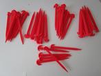 46 tentharingen, kunststof, 19 cm lang. NIEUW, Ophalen of Verzenden, Nieuw