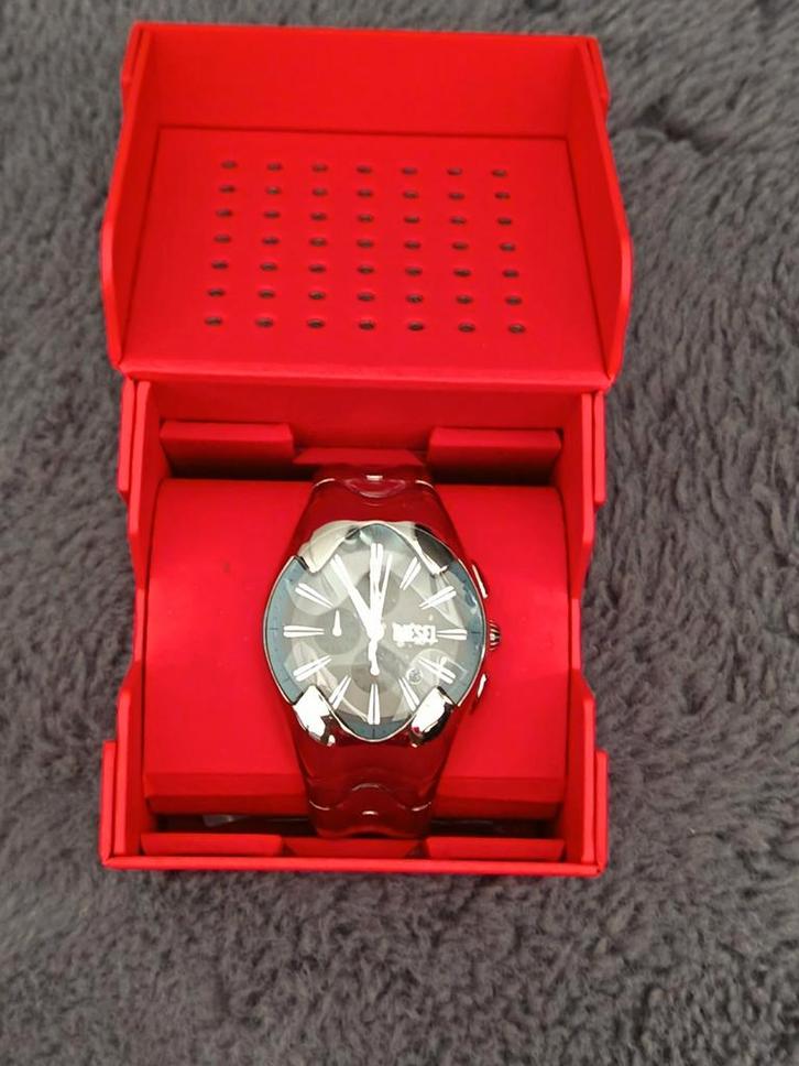 Diesel Chronograaf Horloge Zilver, Sieraden, Tassen en Uiterlijk, Horloges | Heren, Nieuw, Polshorloge, Overige merken, Staal