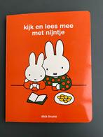Kijk en lees mee met Nijntje - Dick Bruna, Ophalen of Verzenden, Zo goed als nieuw, Uitklap-, Voel- of Ontdekboek, 1 tot 2 jaar