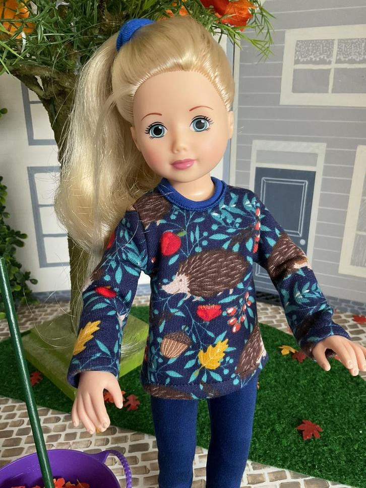 Jolina Ballerina: kleding, trui en lange broek., Kinderen en Baby's, Speelgoed | Poppen, Nieuw, Overige typen, Ophalen of Verzenden