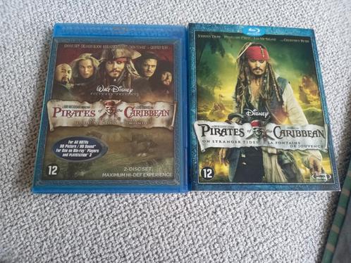 Pirates of the Caribbean 3 en 4 set, Cd's en Dvd's, Blu-ray, Zo goed als nieuw, Avontuur, Ophalen of Verzenden