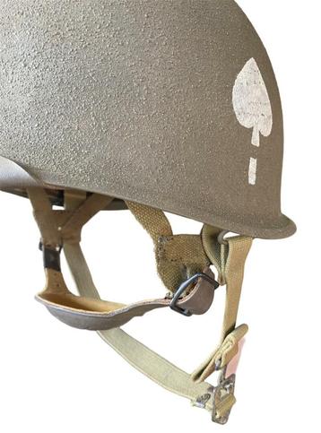 US M1C Paratrooper Helmet Repro-101st Airborne 506th PIR beschikbaar voor biedingen